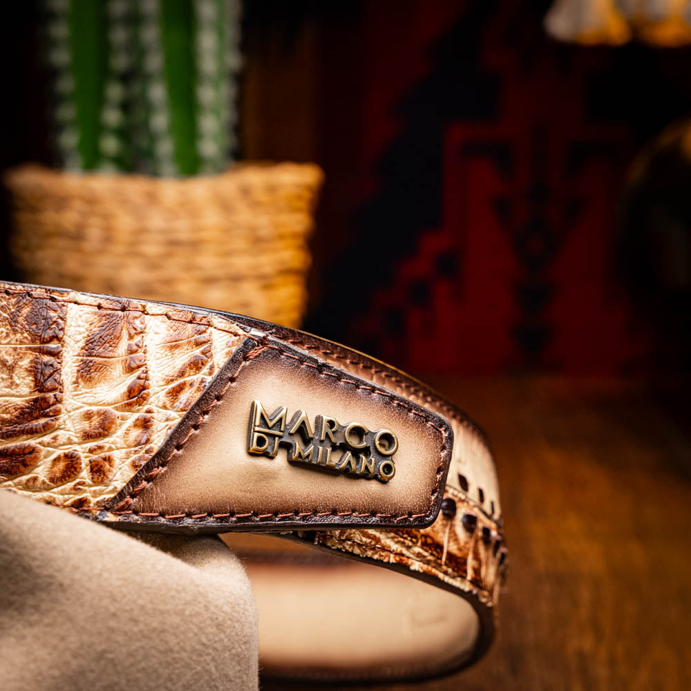 Marco Di Milano Montana Belt Stone Orix Leather Shoe