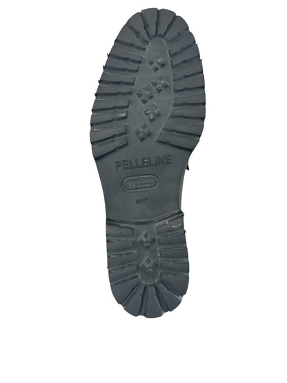 P042 Newport- Navy Buckle Loafer