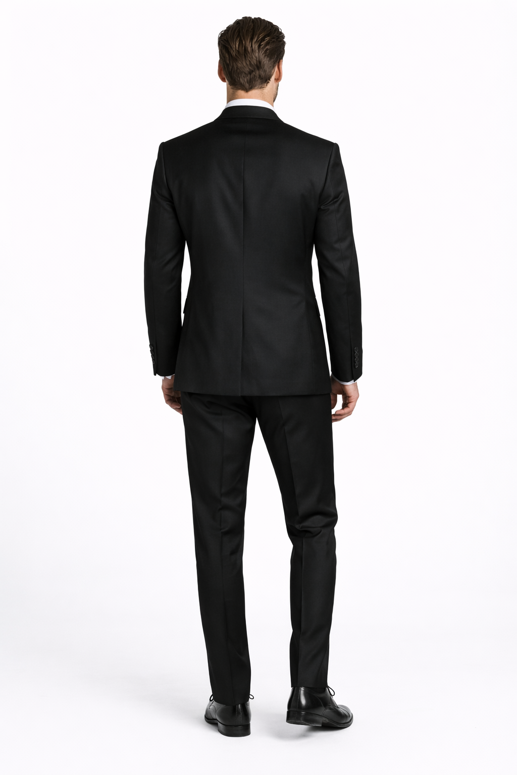 Men’s Custom Neymar Black Suit – Made-to-Measure 2-Piece Formal Suit