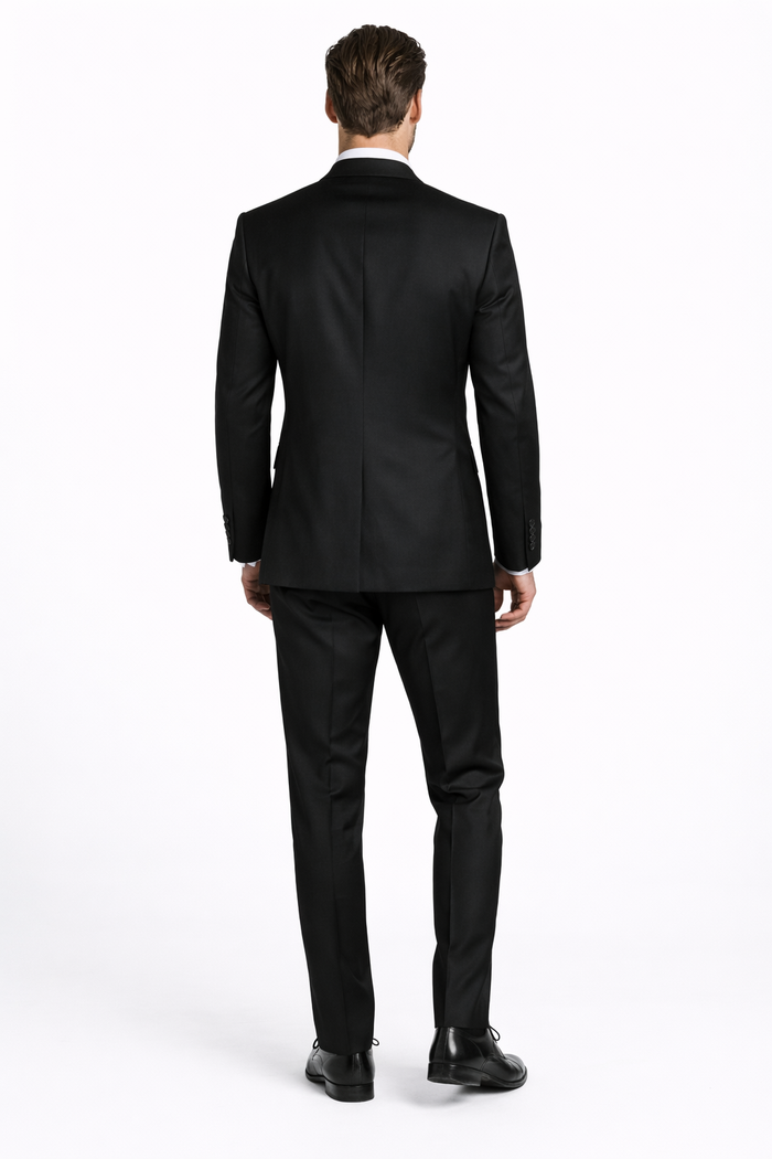 Men’s  Neymar Black Suit –  2-Piece Formal Suit