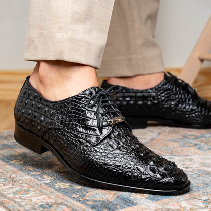 Marco Di Milano Nilo Black Leather Luxury Loafer