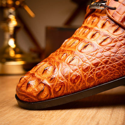Marco Di Milano Nilo Brandy Leather Luxury Shoe