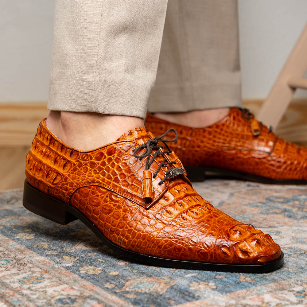 Marco Di Milano Nilo Brandy Leather Luxury Shoe