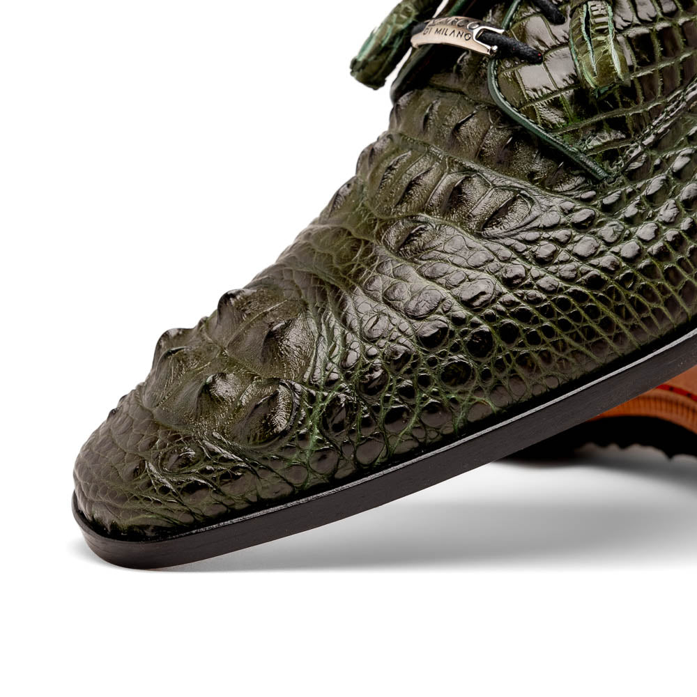 Marco Di Milano Nilo Forest Green Leather Dress Shoe