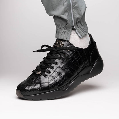 Marco Di Milano Nino Black Leather Luxury Oxford
