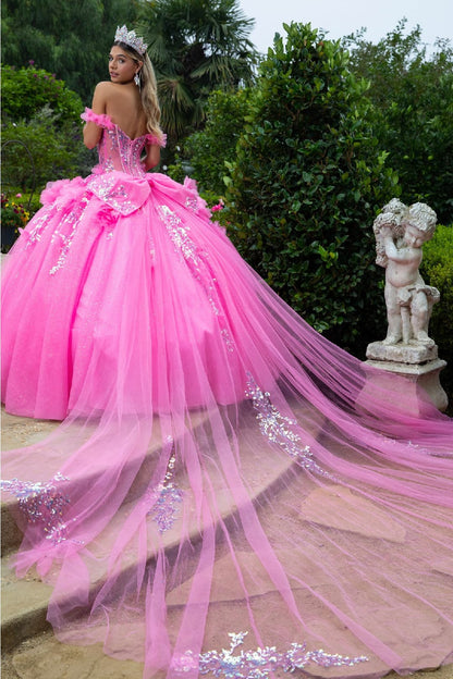 Off Shoulder Corset Ball Gown by GLS Gloria GL3547