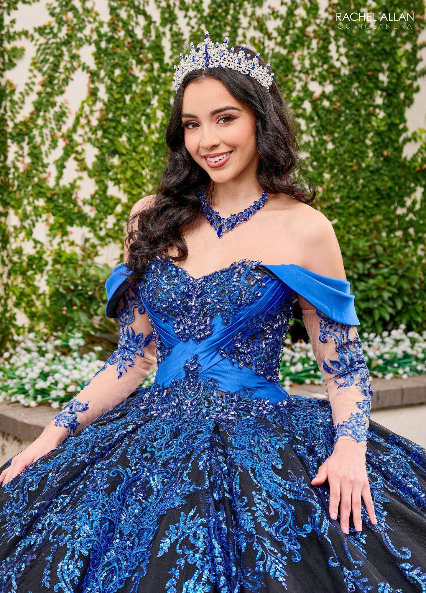 Rachel Allan RQ2194 Off Shoulder Quinceanera Dress