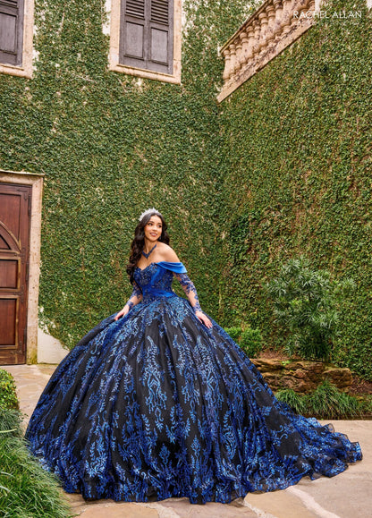 Rachel Allan RQ2194 Off Shoulder Quinceanera Dress