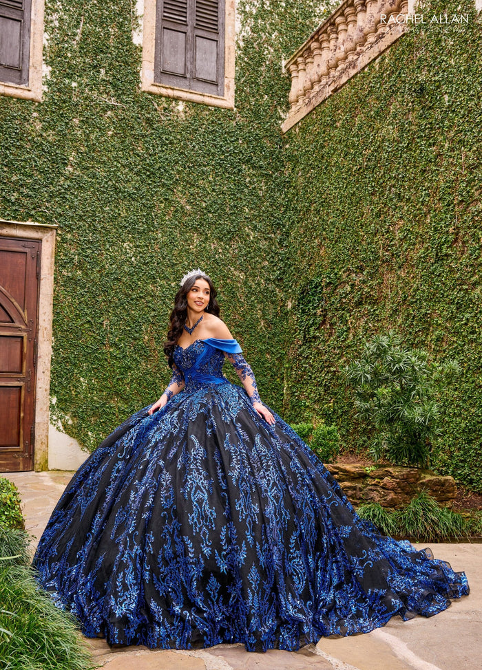 Rachel Allan RQ2194 Off Shoulder Quinceanera Dress