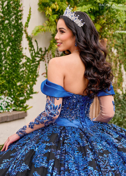 Rachel Allan RQ2194 Off Shoulder Quinceanera Dress