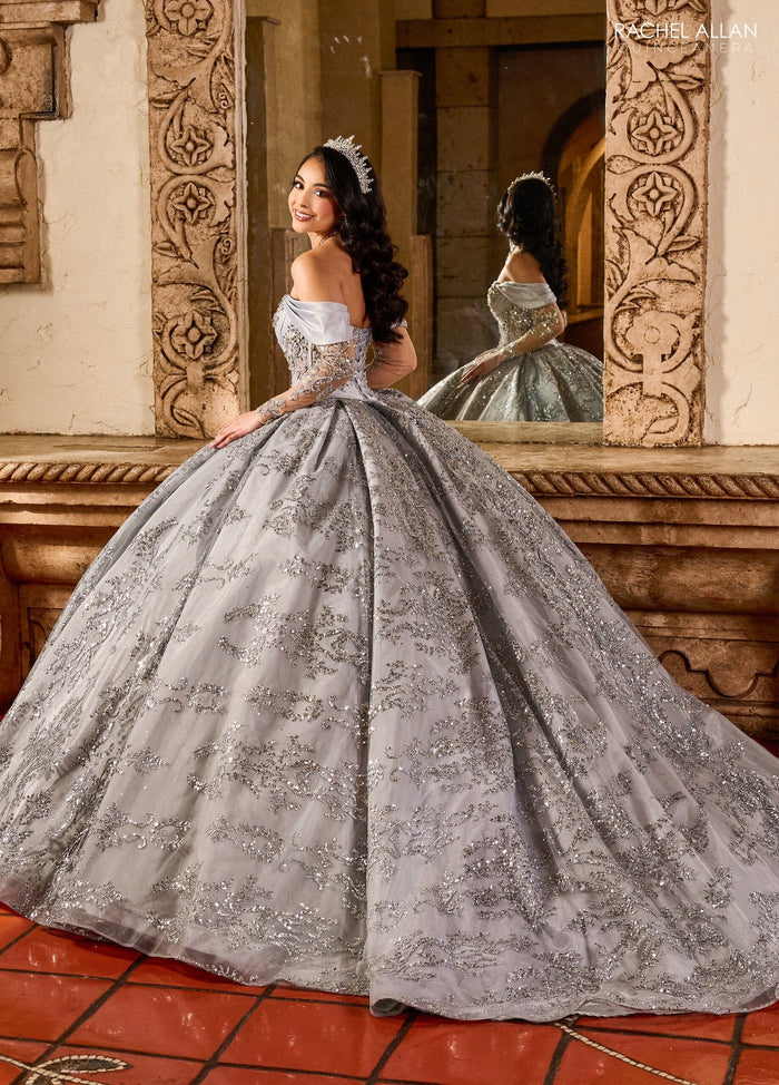 Rachel Allan RQ2194 Off Shoulder Quinceanera Dress