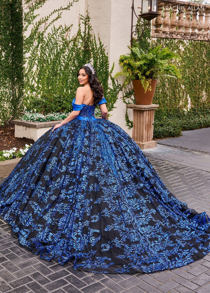 Rachel Allan RQ2194 Off Shoulder Quinceanera Dress