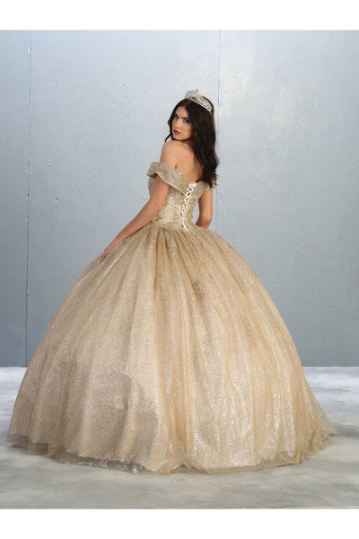 Off The Shoulder Quinceanera Dress And Plus Size
