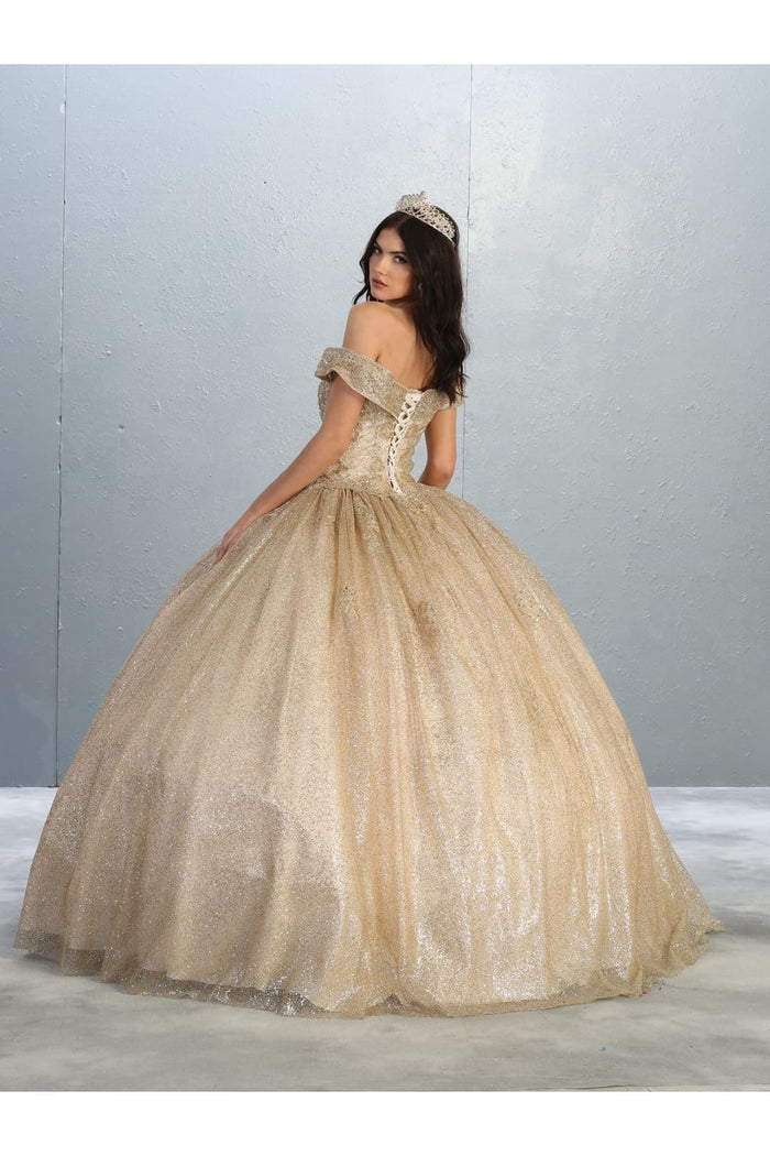 Layla K LK151 Off The Shoulder Quinceanera Dress And Plus Size