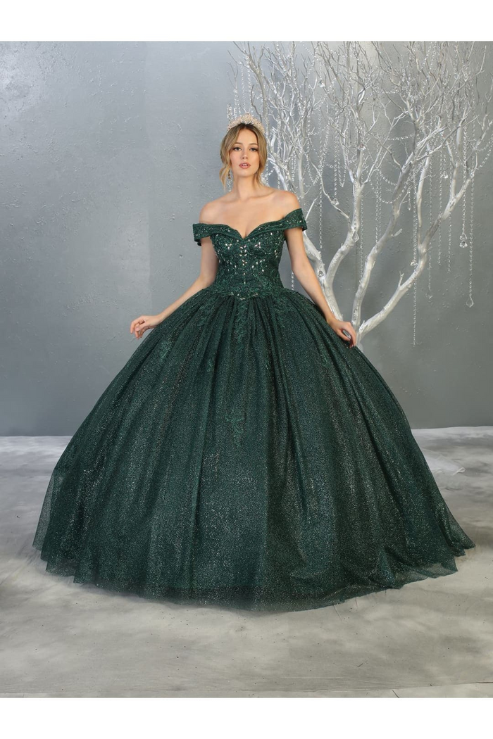 Layla K LK151 Off The Shoulder Quinceanera Dress And Plus Size