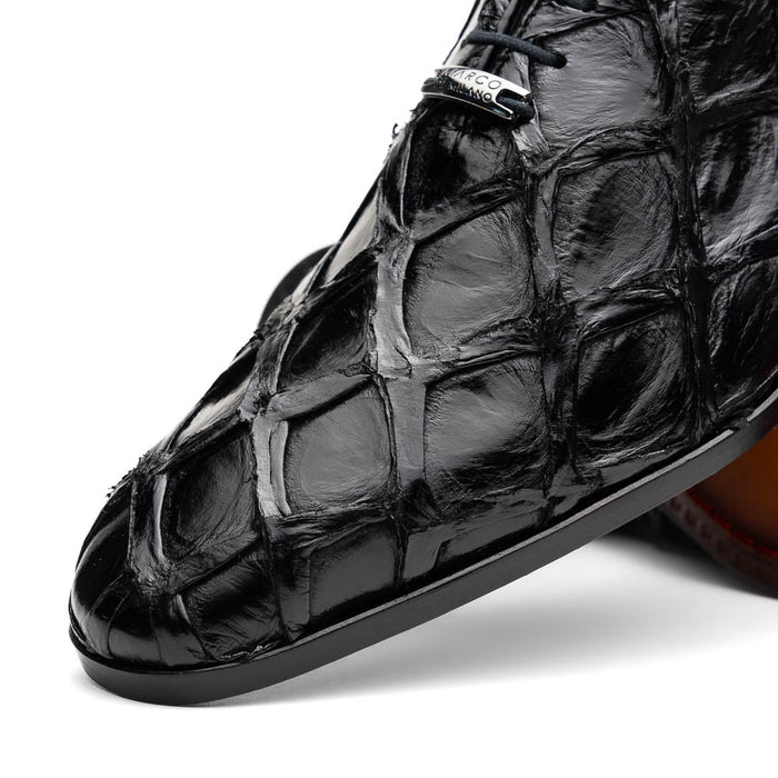Marco Di Milano Olivieri Black Leather Shoe