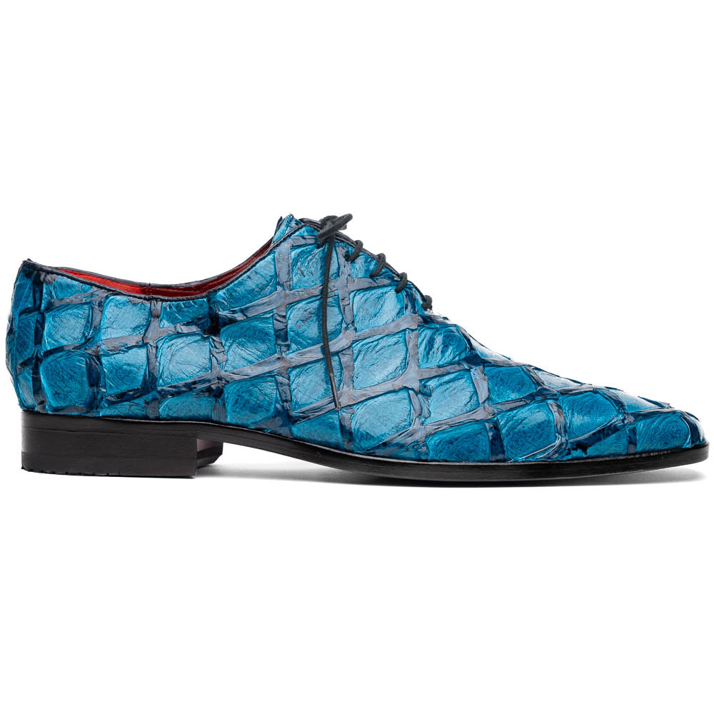 Marco Di Milano Olivieri Pirarucu Dress Oxfords Blue
