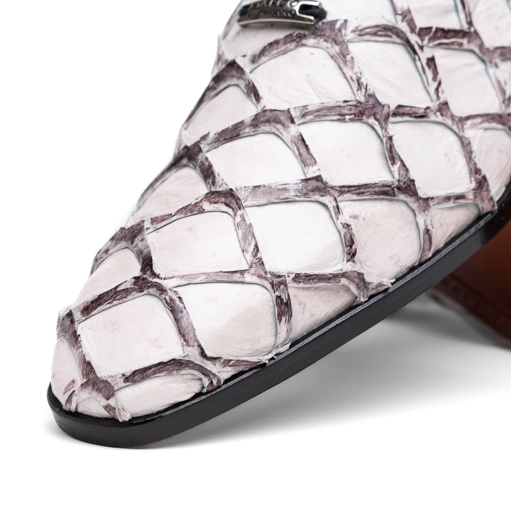 Marco Di Milano Olivieri Newspaper Pirarucu Dress Shoe Oxfords