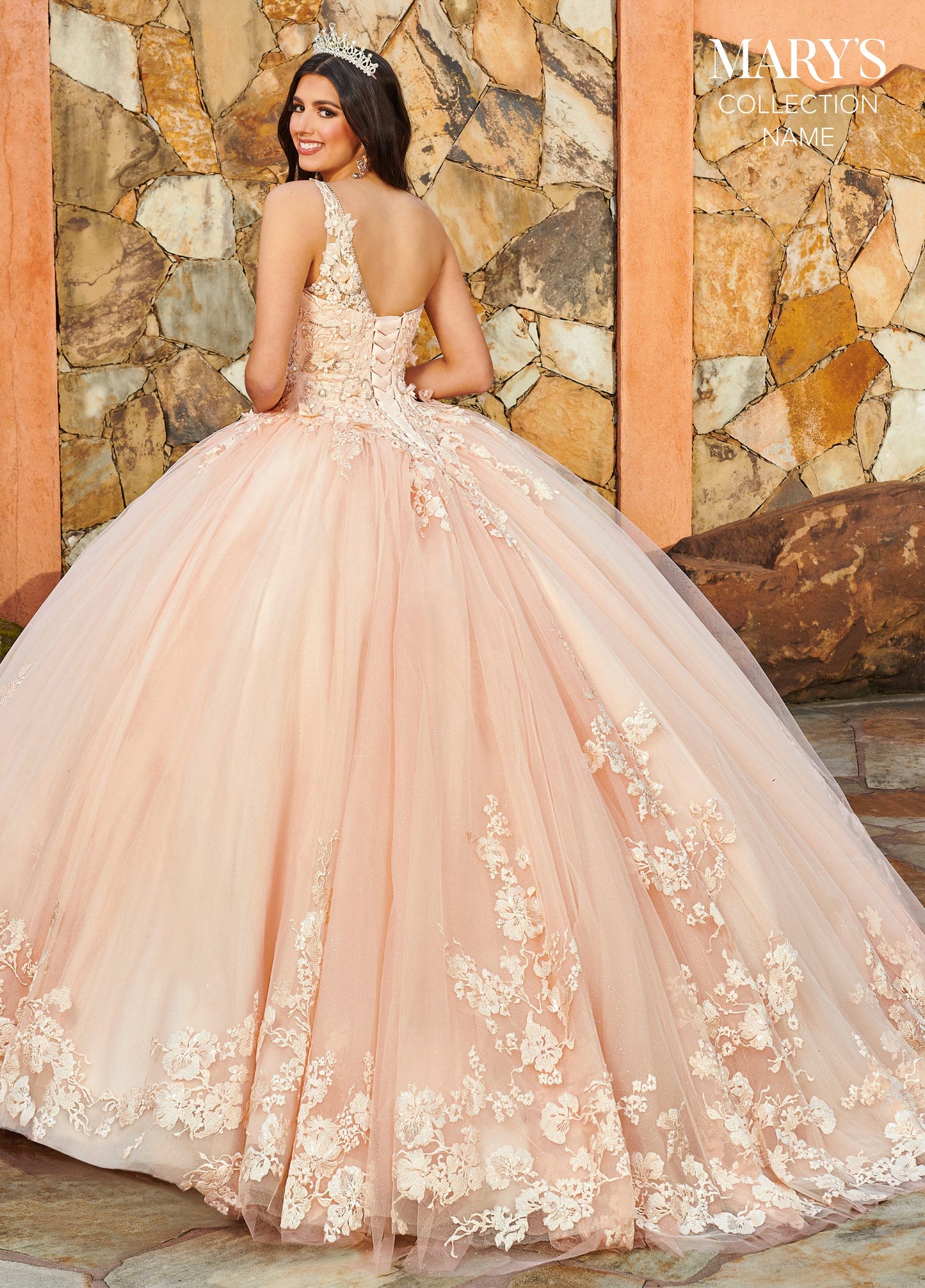 Mary's Bridal MQ2152 One Shoulder Quinceanera Dress