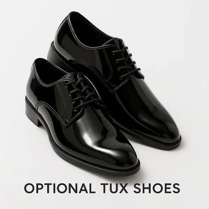 Red Paisley Notch Label Hybrid Fit Tuxedo Jacket - Wedding - Prom