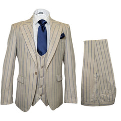 mens-beige-with-blue-pinstripe-three-piece-suit-with-vest-by-rossiman-vested-peak-lapel-in-tan-stripe-1920s-style
