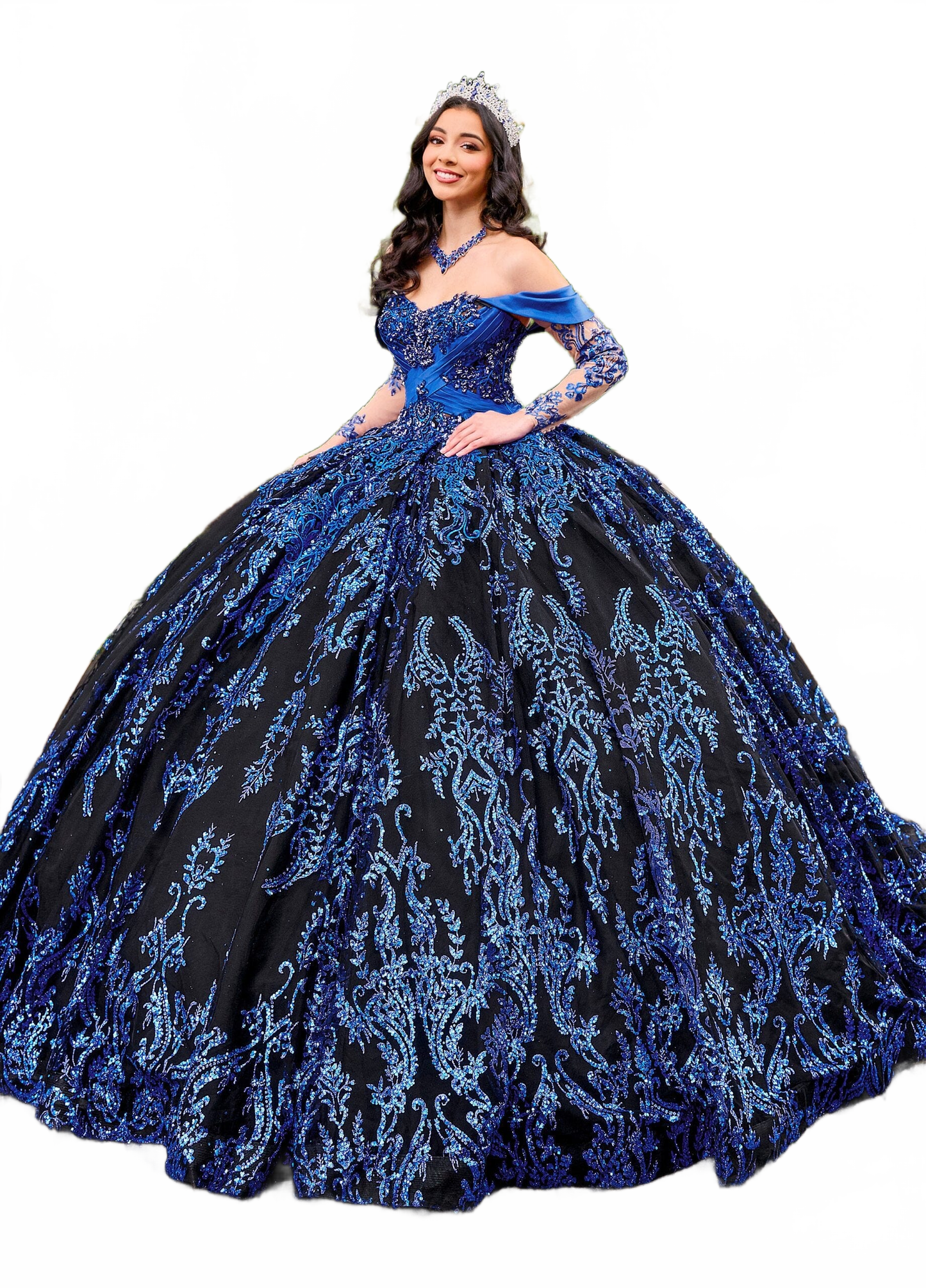Rachel Allan RQ2194 Off Shoulder Quinceanera Dress