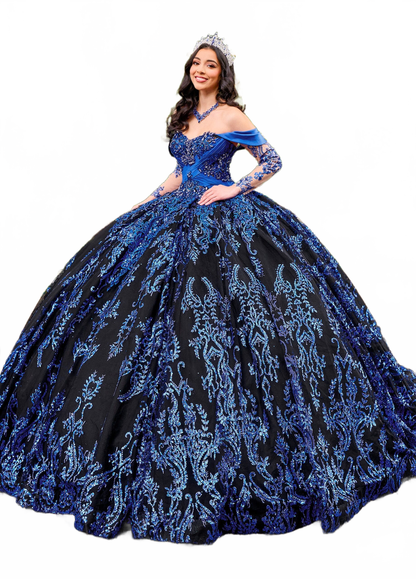 Rachel Allan RQ2194 Off Shoulder Quinceanera Dress
