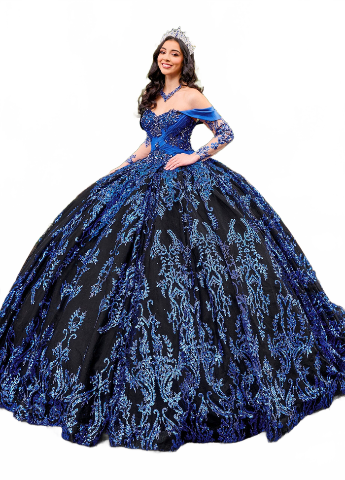 Rachel Allan RQ2194 Off Shoulder Quinceanera Dress