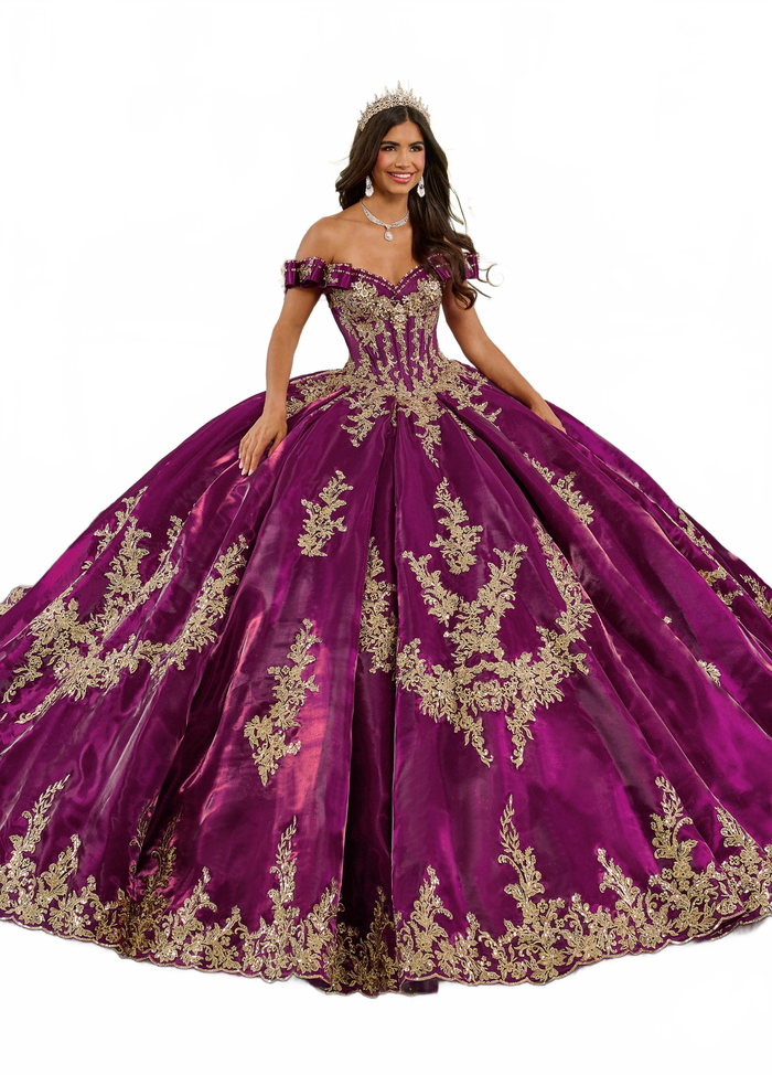 Rachel Allan RQ3151 Off Shoulder Quinceanera Dress