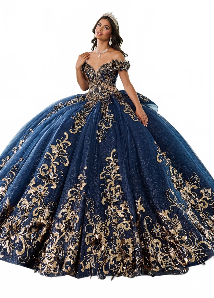 Rachel Allan RQ3145 Off Shoulder Quinceanera Dress