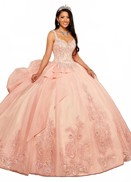 Alta Couture MQ3092 3D Floral Quinceanera Dress