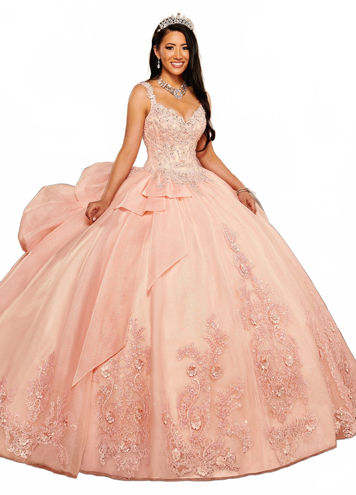 Alta Couture MQ3092 3D Floral Quinceanera Dress