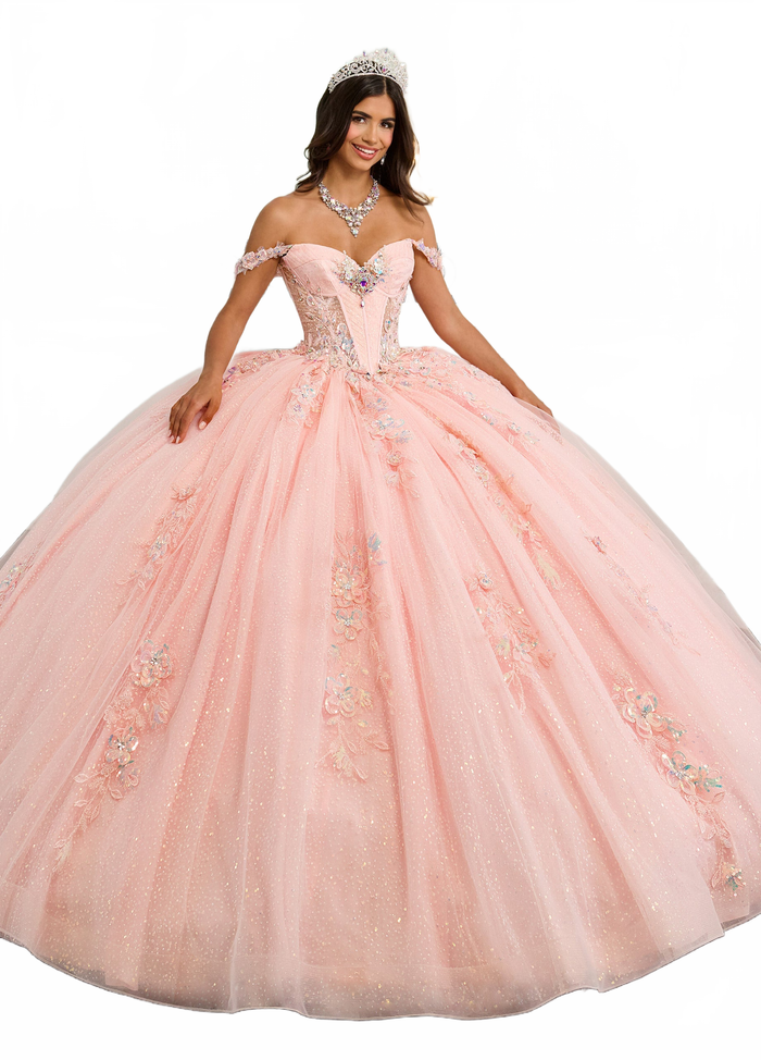 Rachel Allan RQ3154 Off Shoulder Quinceanera Dress