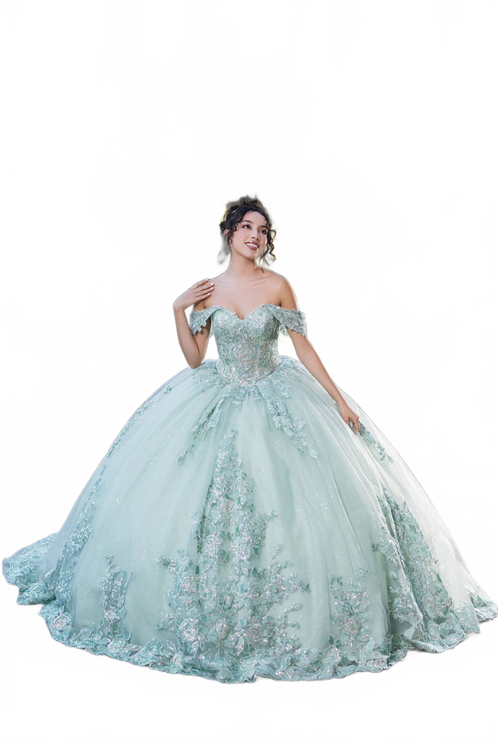 Prom Dress Sweetheart Off The Shoulder Ball Gown By Layla K LK279