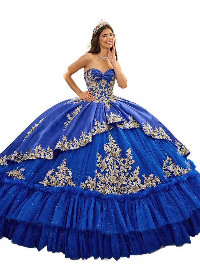 Rachel Allan RQ5010 Charro Strapless Quinceanera Dress