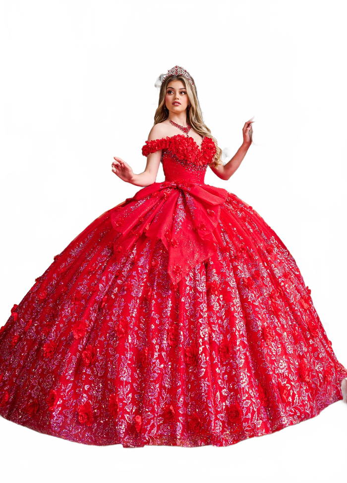 Rachel Allan RQ1141 Off Shoulder Quinceanera Dress