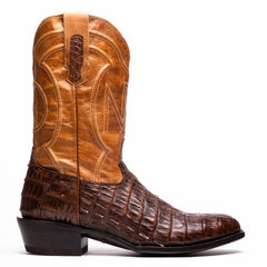 marco-di-milano-phoenix-aged-maple-caiman-crocodile-round-toe-cowboy-boots