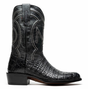 Marco_Di_Milano Phoenix Black Luxury Leather Shoe