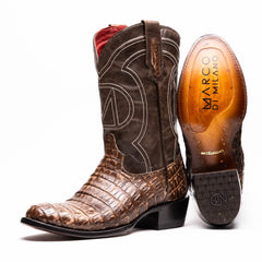 marco-di-milano-phoenix-stone-brown-caiman-crocodile-round-toe-cowboy-boots