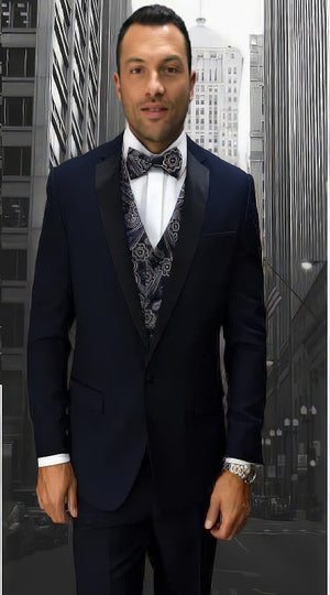 Statement Suits Navy