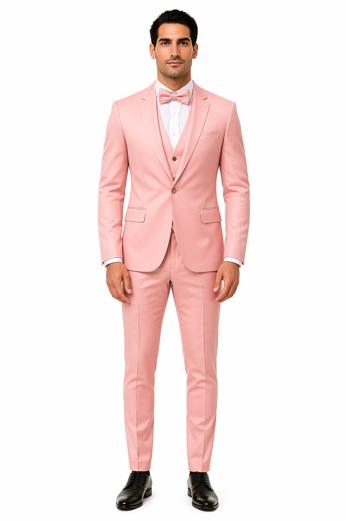 Pink-tuxedo-set-wedding-prom