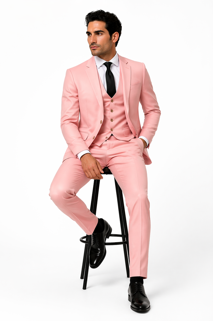 Pink-tuxedo-set-wedding-prom