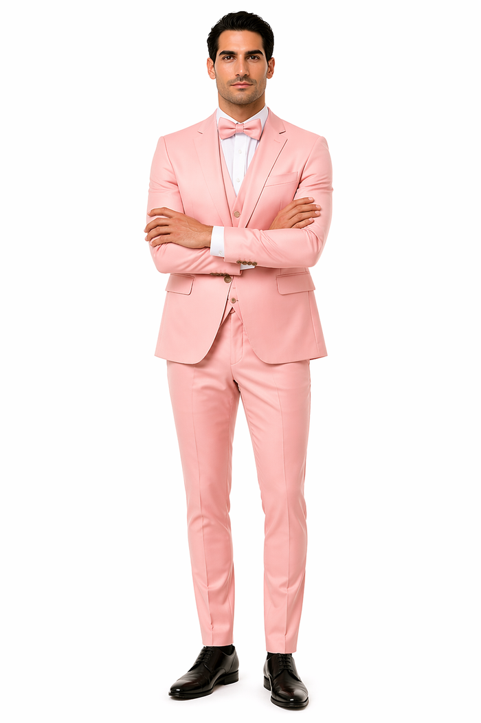 Pink-tuxedo-set-wedding-prom