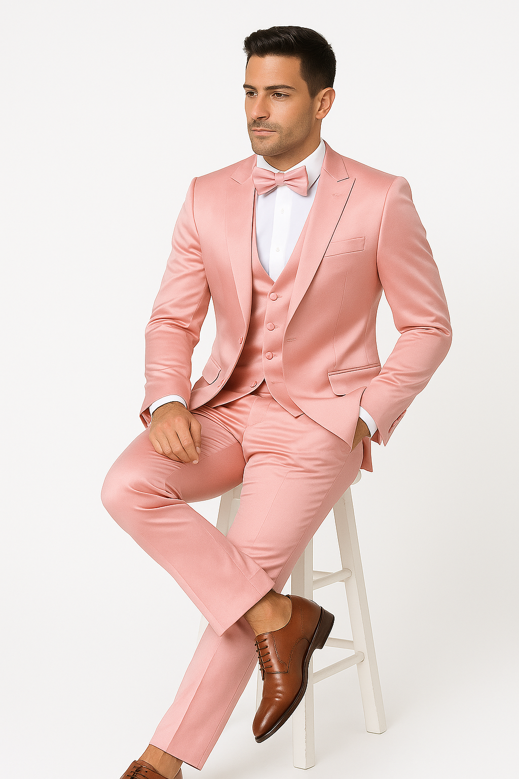 Pink-tuxedo-set-wedding-prom