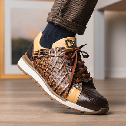 Marco_Di_Milano Portici Orix Brown Leather Dress Shoe
