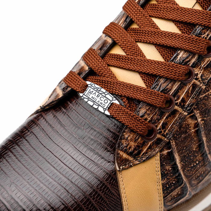 Marco_Di_Milano Portici Orix Brown Leather Dress Shoe