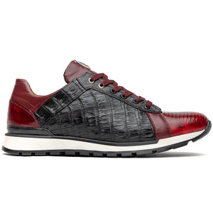 Marco Di Milano Portici Wine/Black Leather Loafers