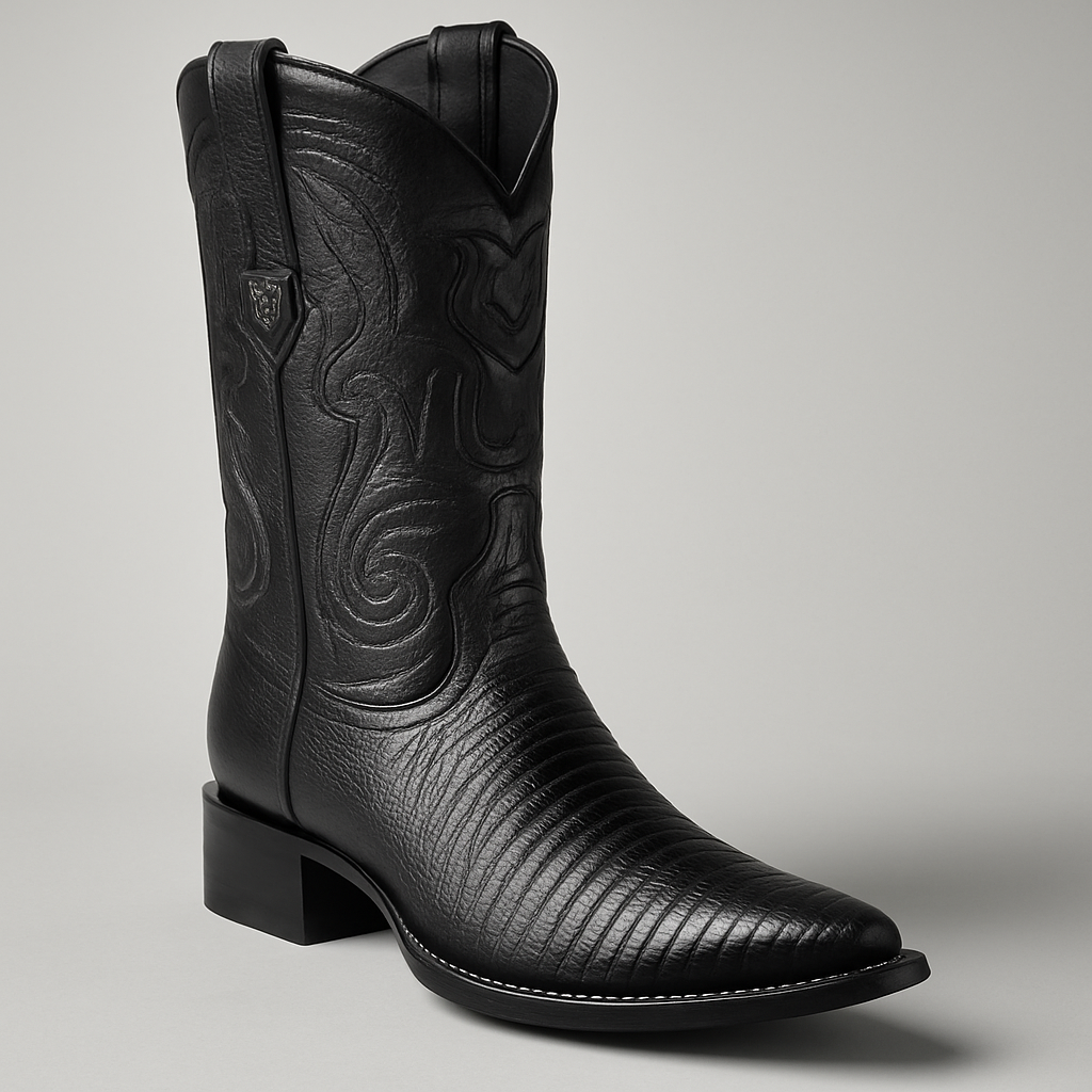 Men's Wild West Teju Lizard Skin 3X Toe Boots 29507