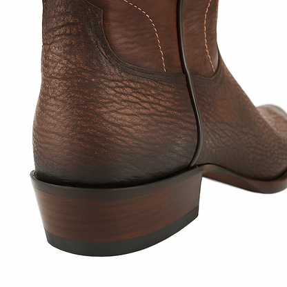 King Exotic Men's Shark Snip Toe Western Boots