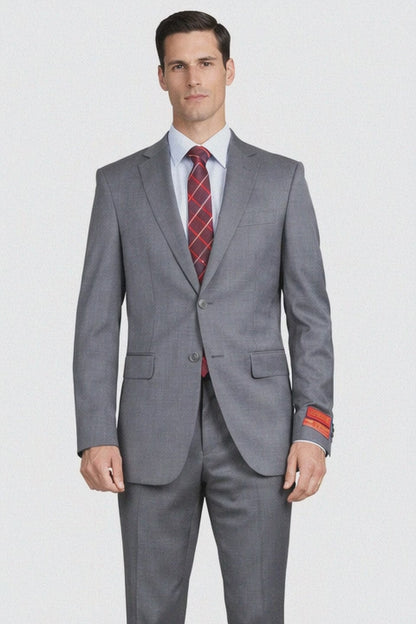 Tiglio Gray Two-button Super Wool Suit
